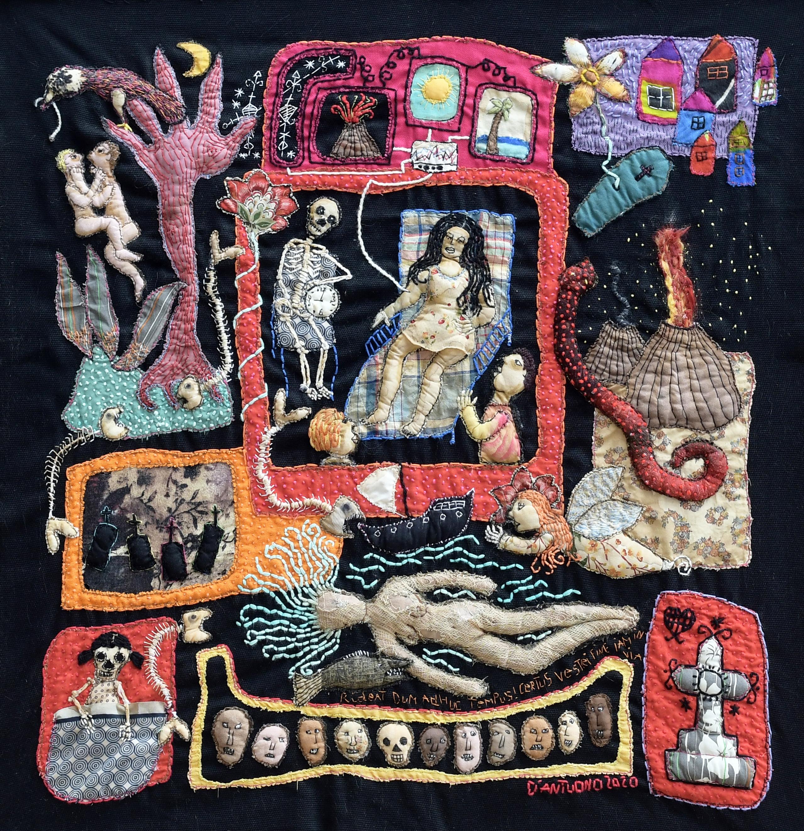 C'è ancora tempo, Barbara d' Antuono, Arte tessile contemporanea del XXI secolo