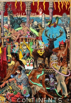 The Harem - Philippe Jacq, 21st Century, Contemporary painting, Figurative art