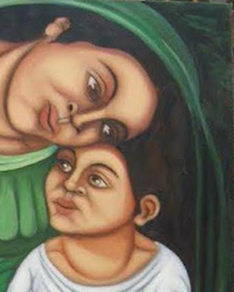 La Perla - Painting by Ricardo Rosales