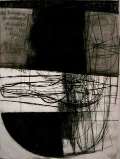 Drawing 12, Series Drawing - Large Format, Charcoal On Paper Panting