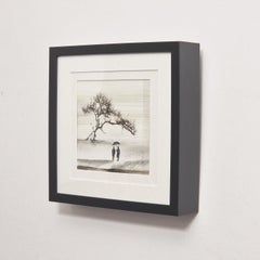 Together - Modern Figurative Nature and Landscape Drawing