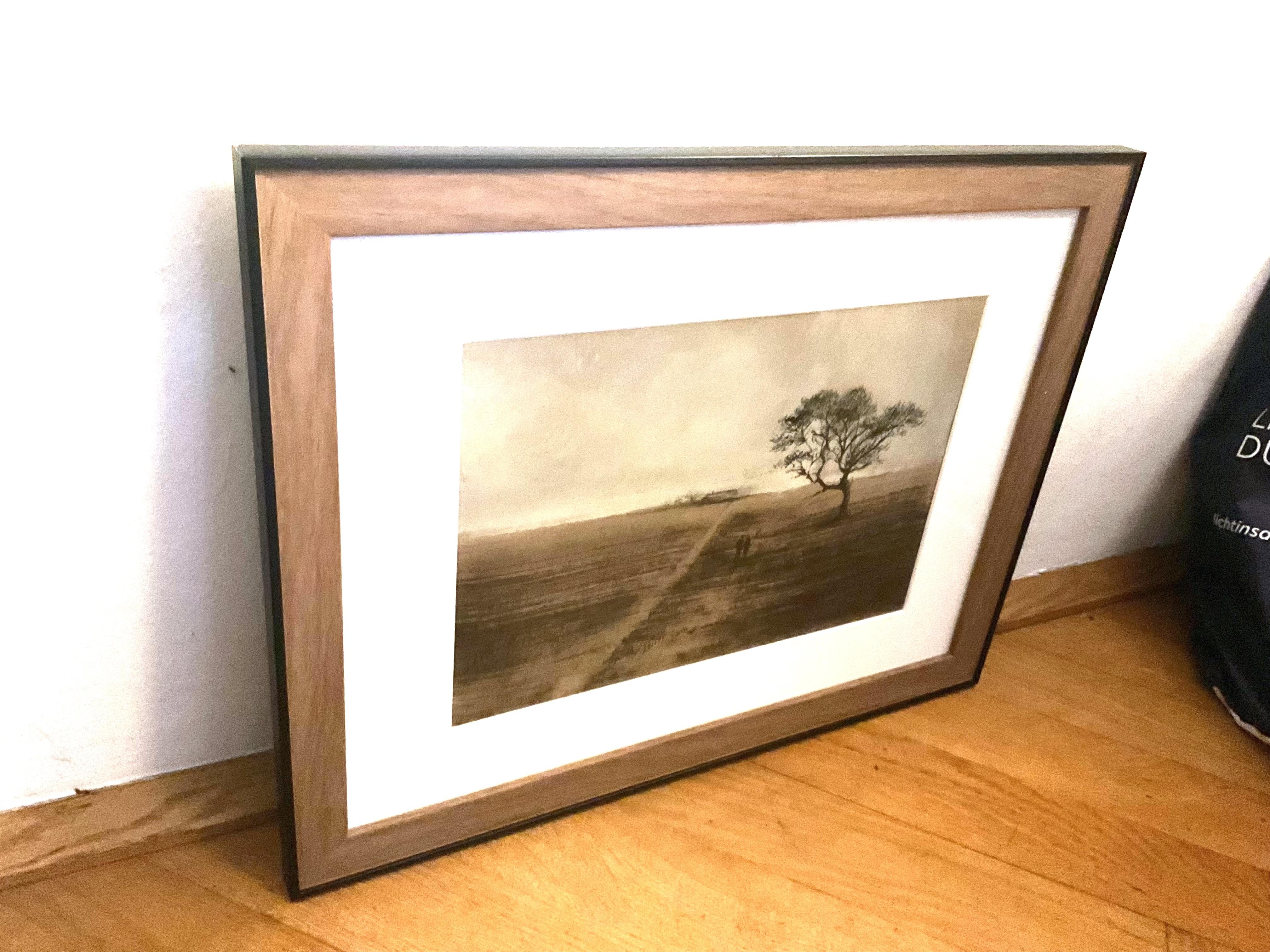 Weg 3 - Moderne figurative Natur- und Landschaftszeichnung (Zeitgenössisch), Art, von Hanna Banaszczyk