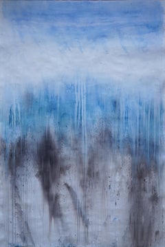 The Sea -  Contemporary Abstract Large Format Painting