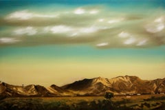 Landschaftsgemälde auf Leinwand
