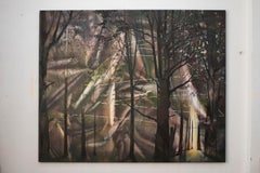 Reconstruction of the Kościuszko Mound 2 -  Large Format Landscape Painting