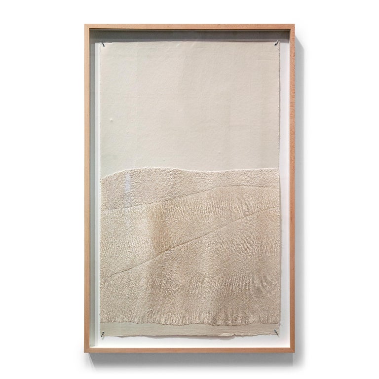 Fu Xiaotong "61,800 Pinpricks," Framed Work on Handmade Paper, 2019