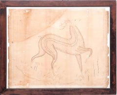 Untitled (Fraktur Deer Sketch)