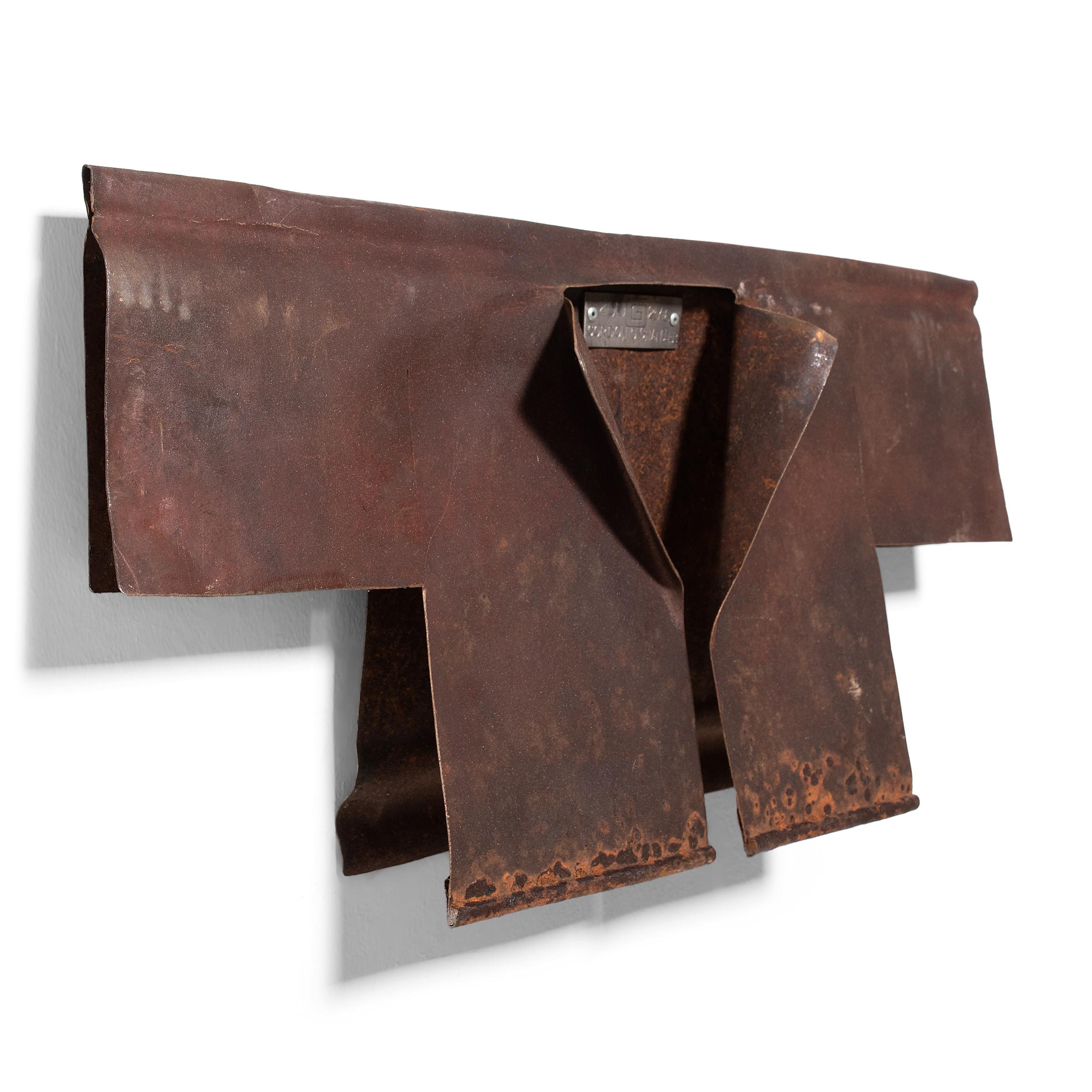 Rust Jacket - Sculpture by Gordon Chandler
