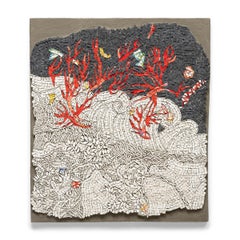 "Rampage", mosaico de técnica mixta