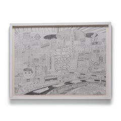 "Ginza" Graphite sur papier