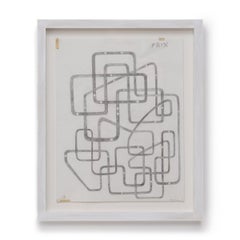 "Prix (dessin de piste)" Graphite sur papier