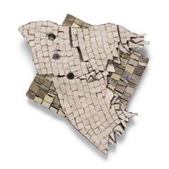 "Jophiel" Abstract Angel Mosaic of Marble & Glass Tile