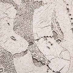 „Accumulated Roads“, Marmormosaik „Accumulated Roads“, 2016