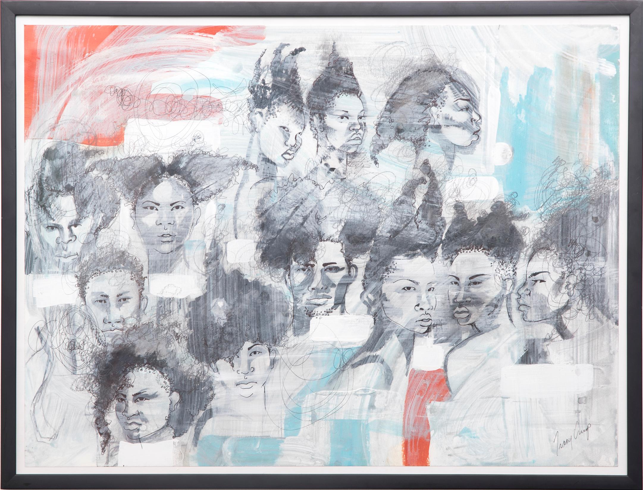 "The People People 6" by Tracy Crump