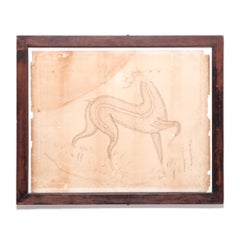 Untitled (Fraktur Deer Sketch)