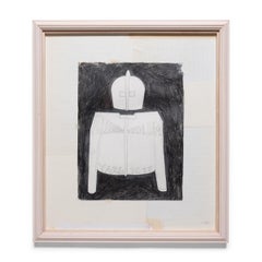 "Drawing for Allegheny + Ludlum Helmet & Jacket, " Graphite on Paper, 2020