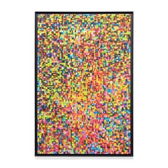 "Study for SWEEPS, " Pigment Ink on Canvas, 2018