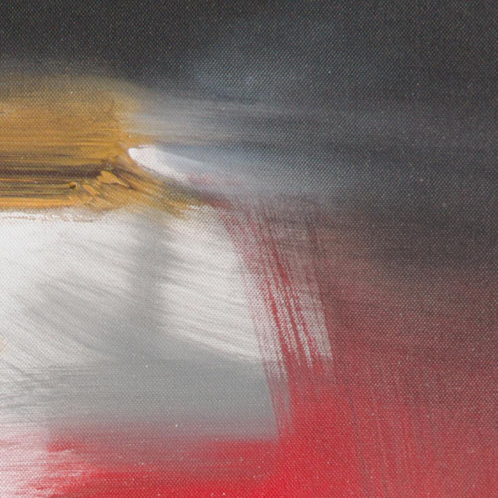 Red Golden Black and White Abstract Painting 30052010N1 2