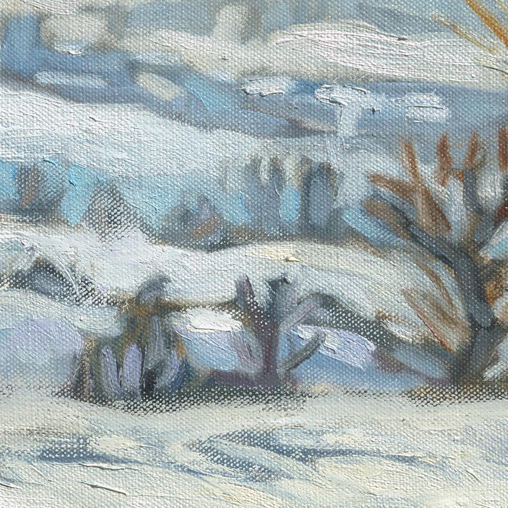 winter impressionist paintings