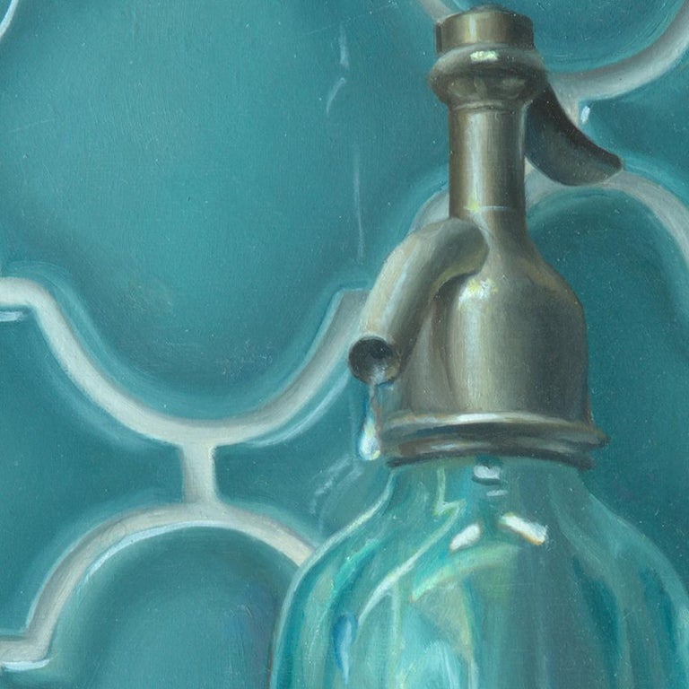 Andrée Bars “Life”, of Transparent Water Carafe, Flowers and Eggs