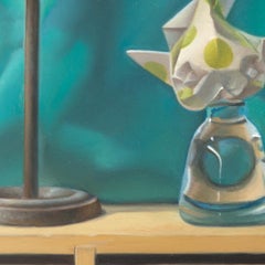 Imaginäres Museum der Origami-Fische, Symbolismus Ölgemälde für Kinderzimmer