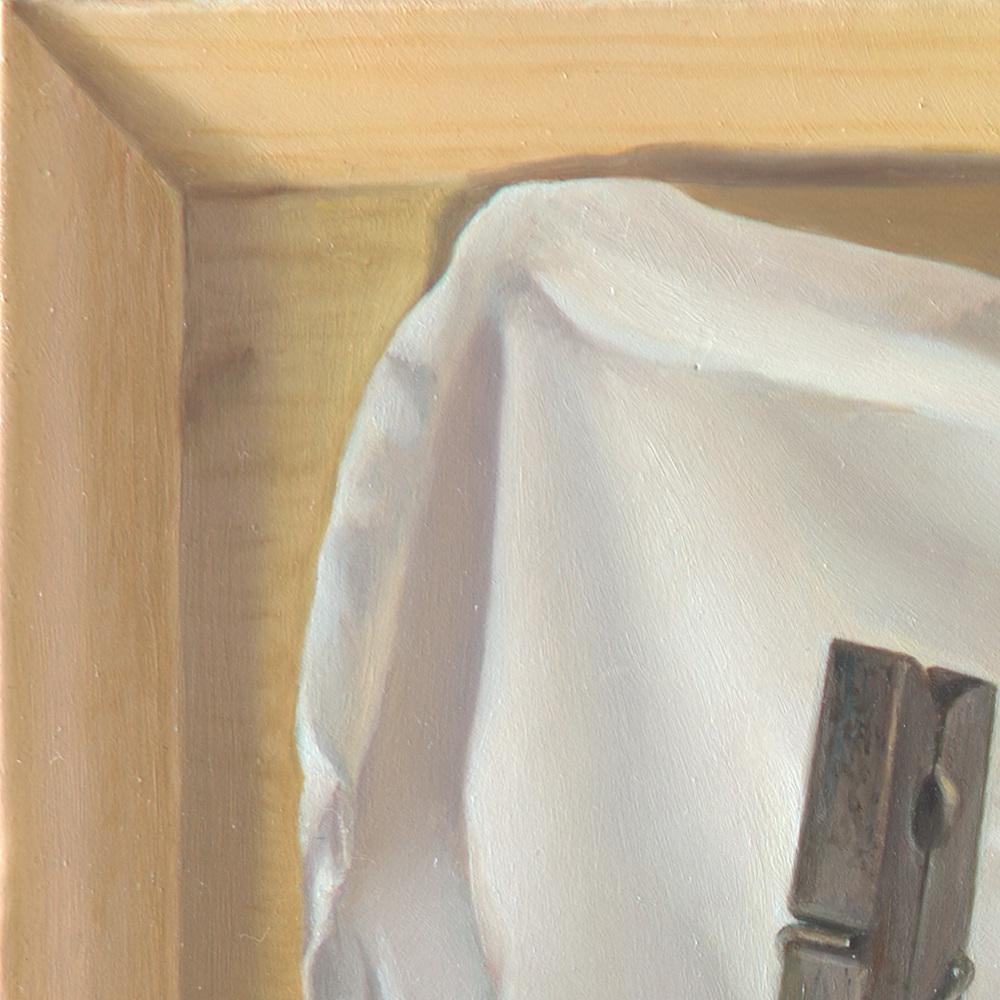 “The Tightrope Walkers”, Clothes Pins’ Performance, Symbolist Oil Painting 10