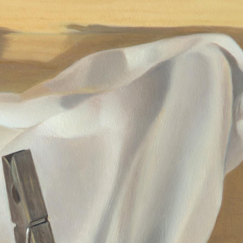“The Tightrope Walkers”, Clothes Pins’ Performance, Symbolist Oil Painting 6