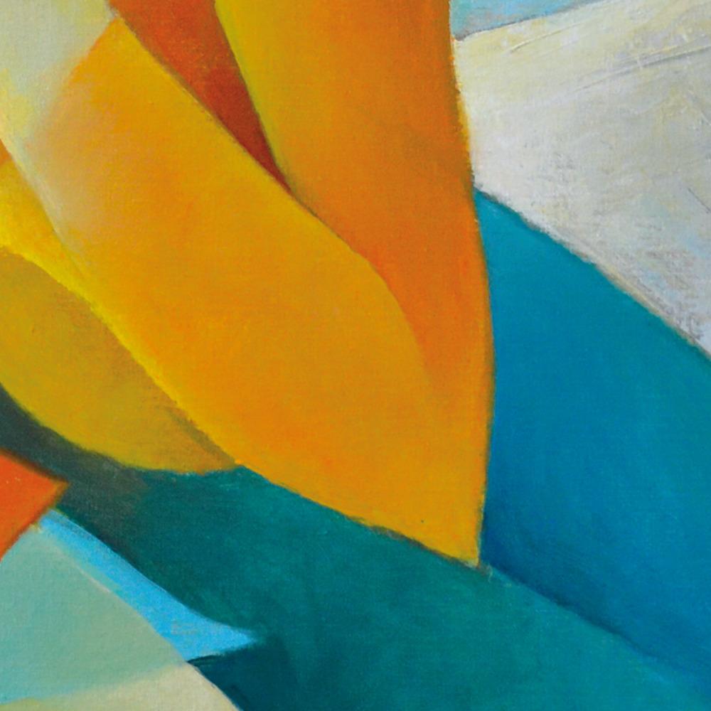 Il s'agit d'une œuvre picturale de l'artiste française Françoise Collandre.

Diplômée de l'École nationale supérieure des métiers d'arts de Paris, Françoise Collandre entre dans les ateliers des beaux-arts de la ville de Paris en peinture et gravure