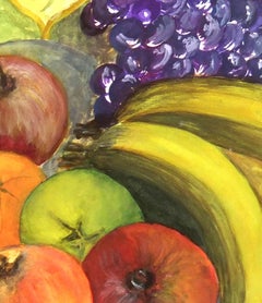 Fruit Plate Still Life Watercolor