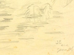 Paesaggio francese d'epoca - Stagno del pavone