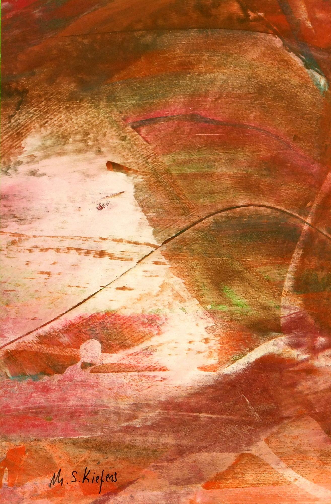 Colori del deserto astratti