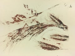 English Abstract Painting - Modern Grass