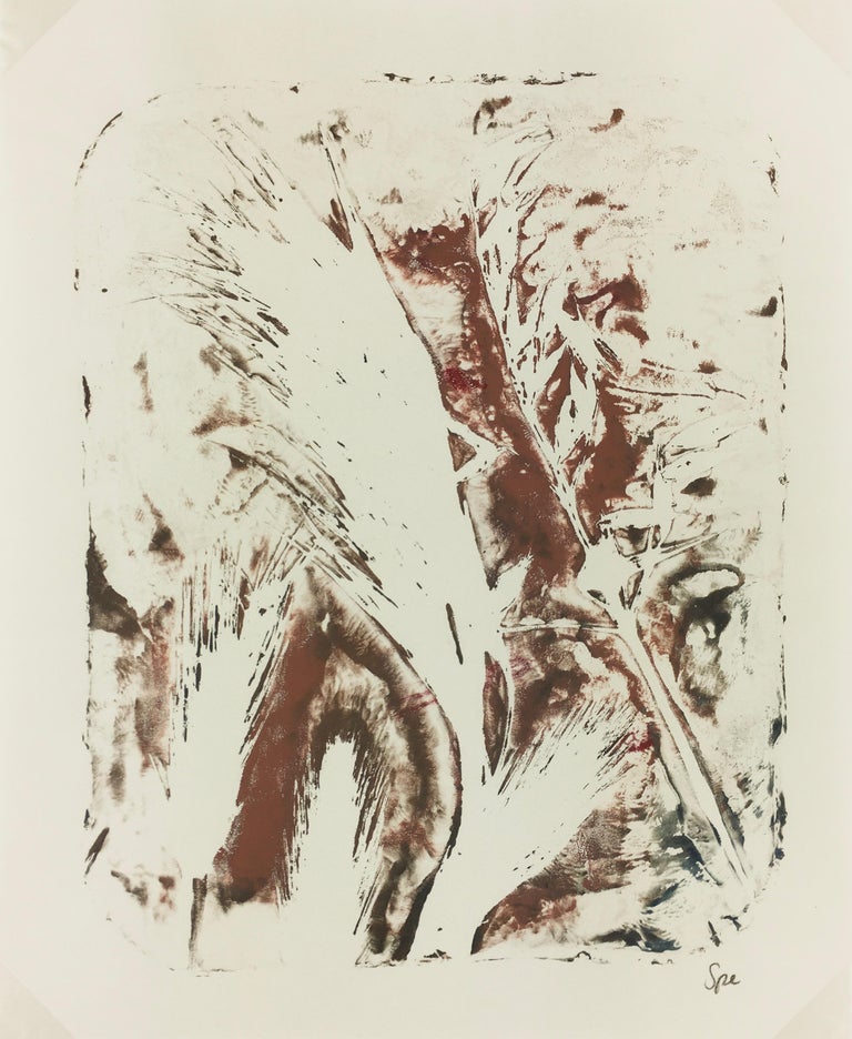 Spe - English Abstract Painting - Modern Grass For Sale at 1stDibs