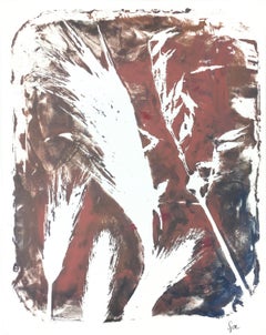 Pintura Abstracta Inglesa - Hierba Moderna