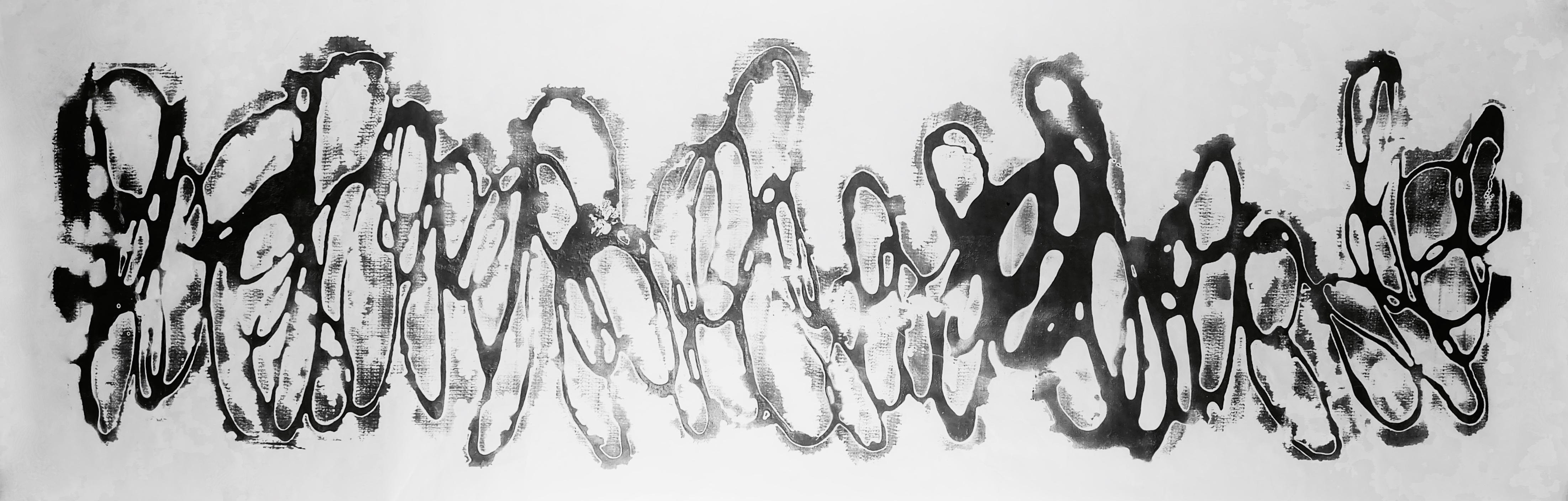 Eben Goff Batholith Etching, Monoprint B8 For Sale at 1stDibs