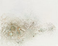 SEDIMENT II Abstract Nature Painting Earth Tones Esther Rosa