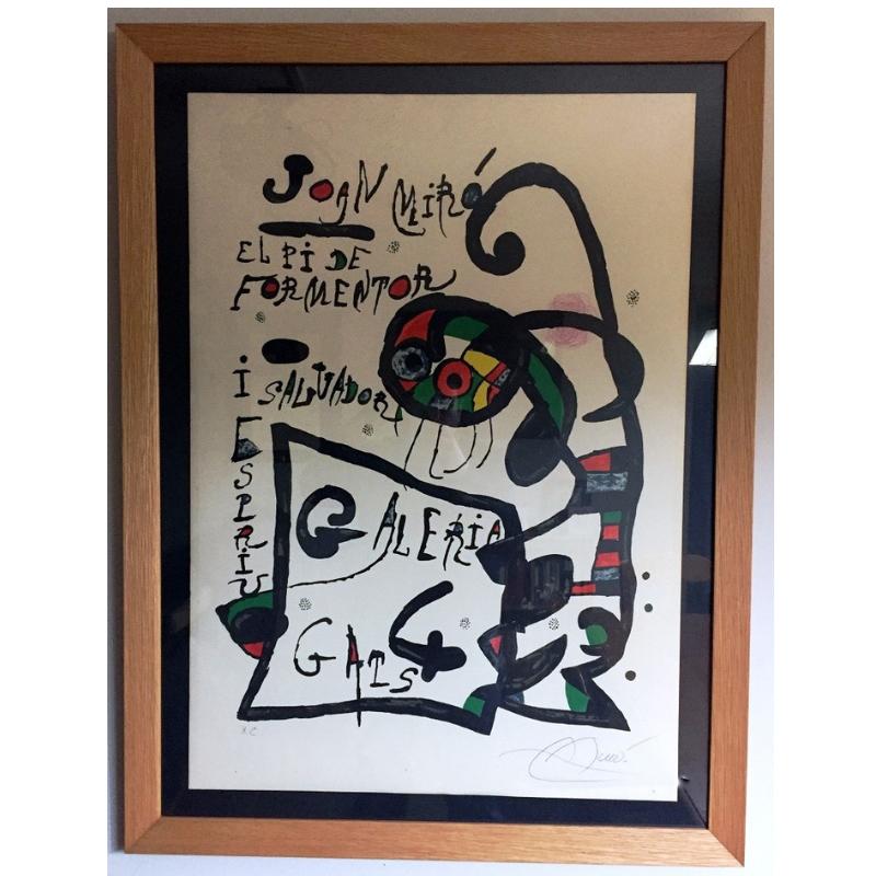 Joan Miró Abstract Painting - El Pi de Formentor