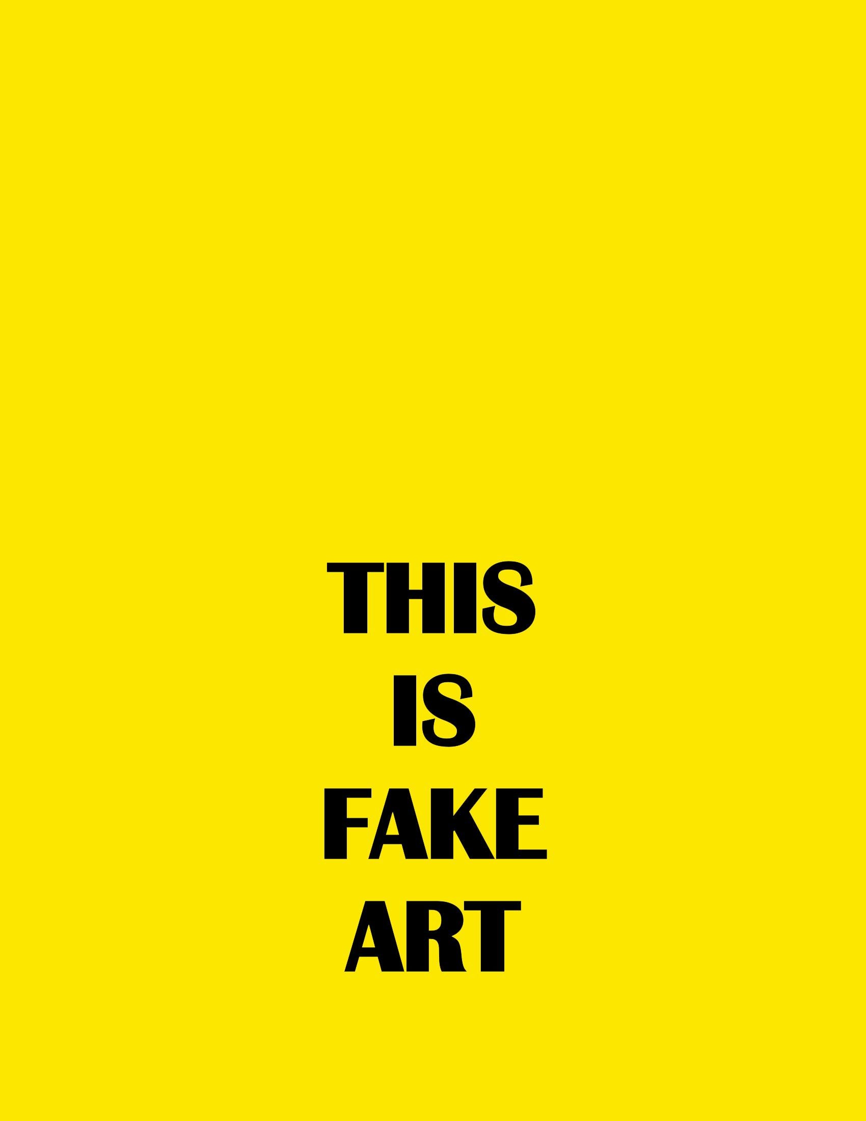 PLAYLIST - THIS IS FAKE ART