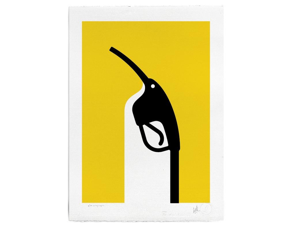 Guillermo Leal Figurative Print - Penguin