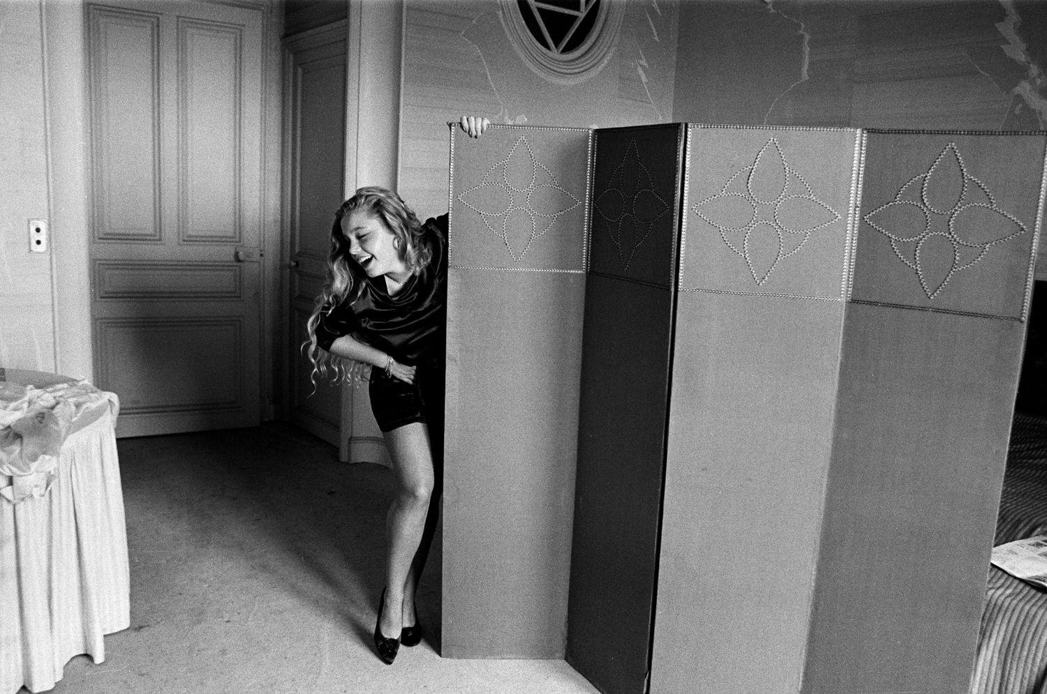 Silas Shabelewska Black and White Photograph - And Then She Laughed (THE MONTE-CARLO series)