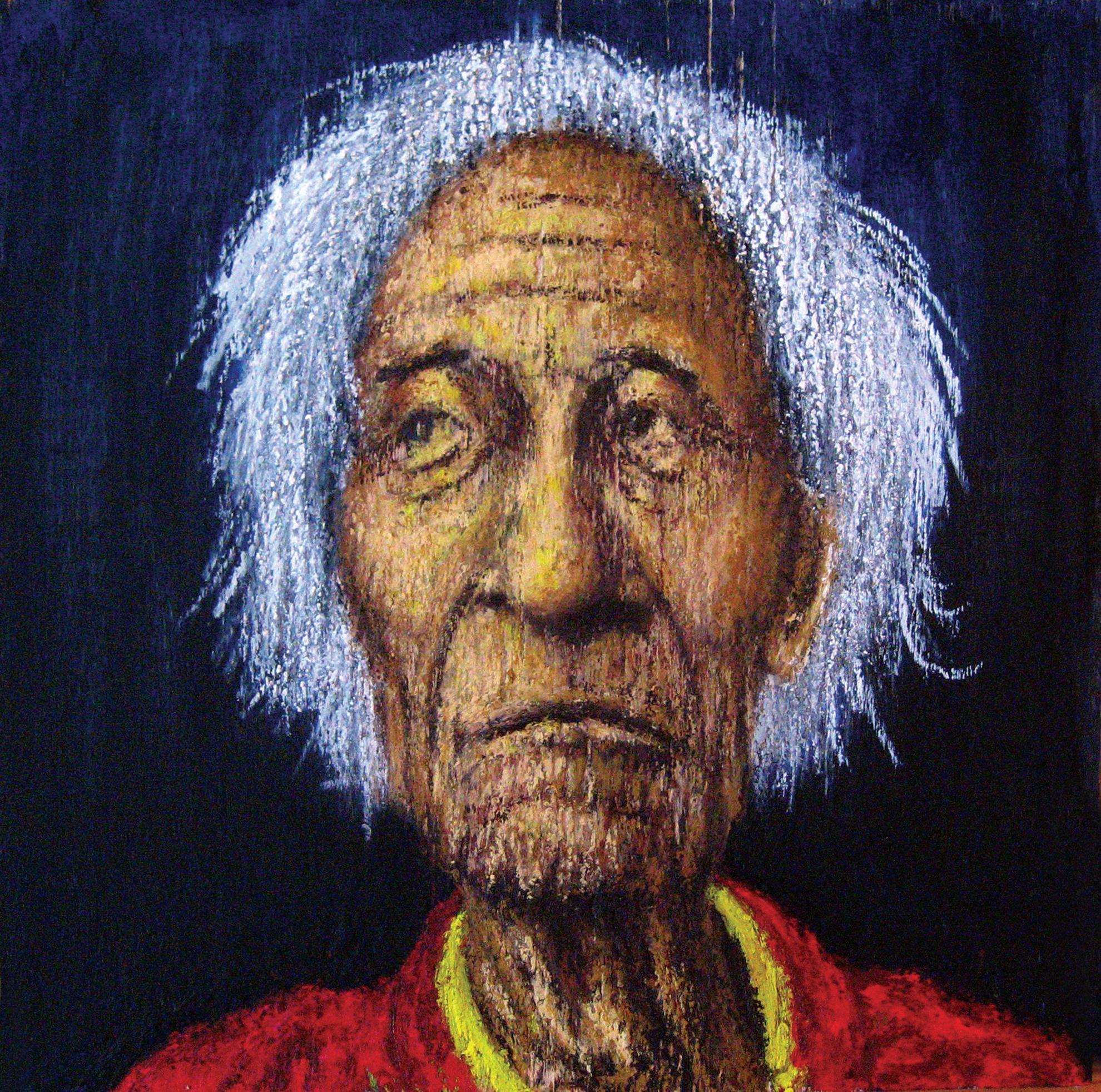 Mike Goldberg Portrait Painting - MMHC PATIENT #3, MS. PATIENCE BROWN