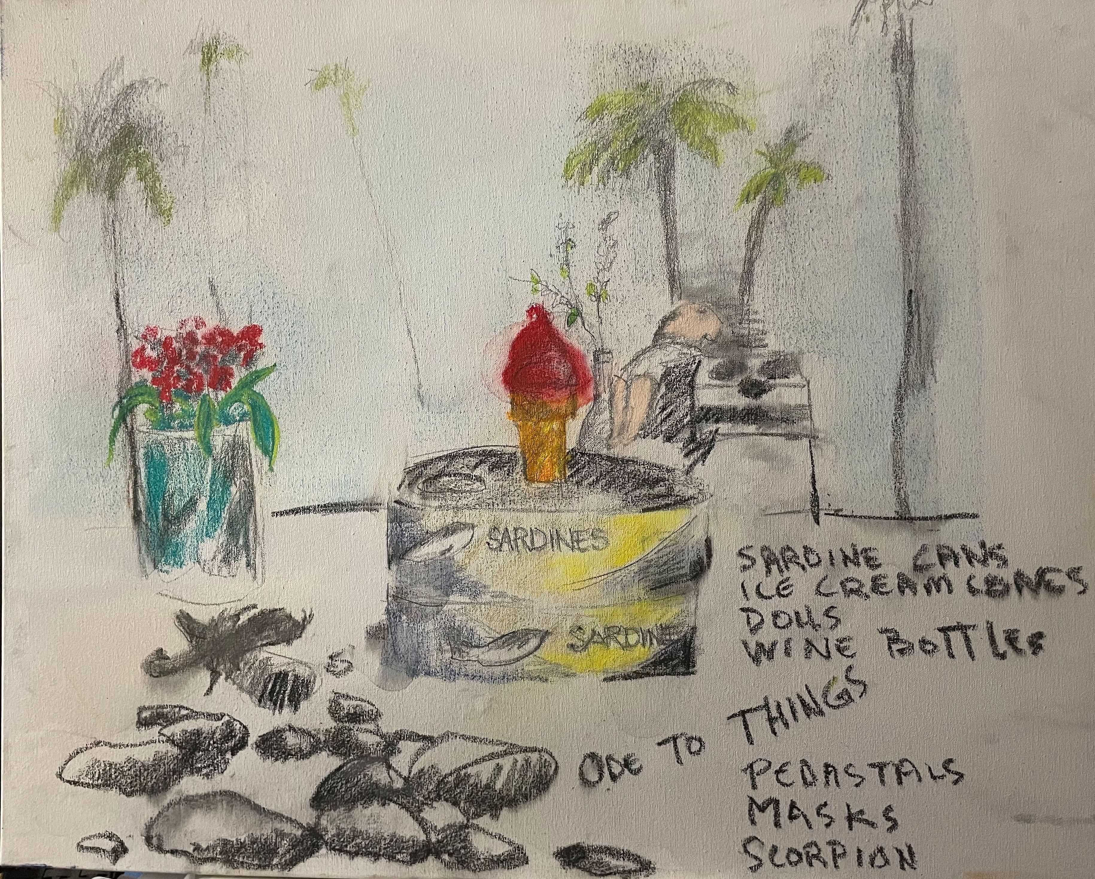 Still Life - Painting by Stuart Rapeport
