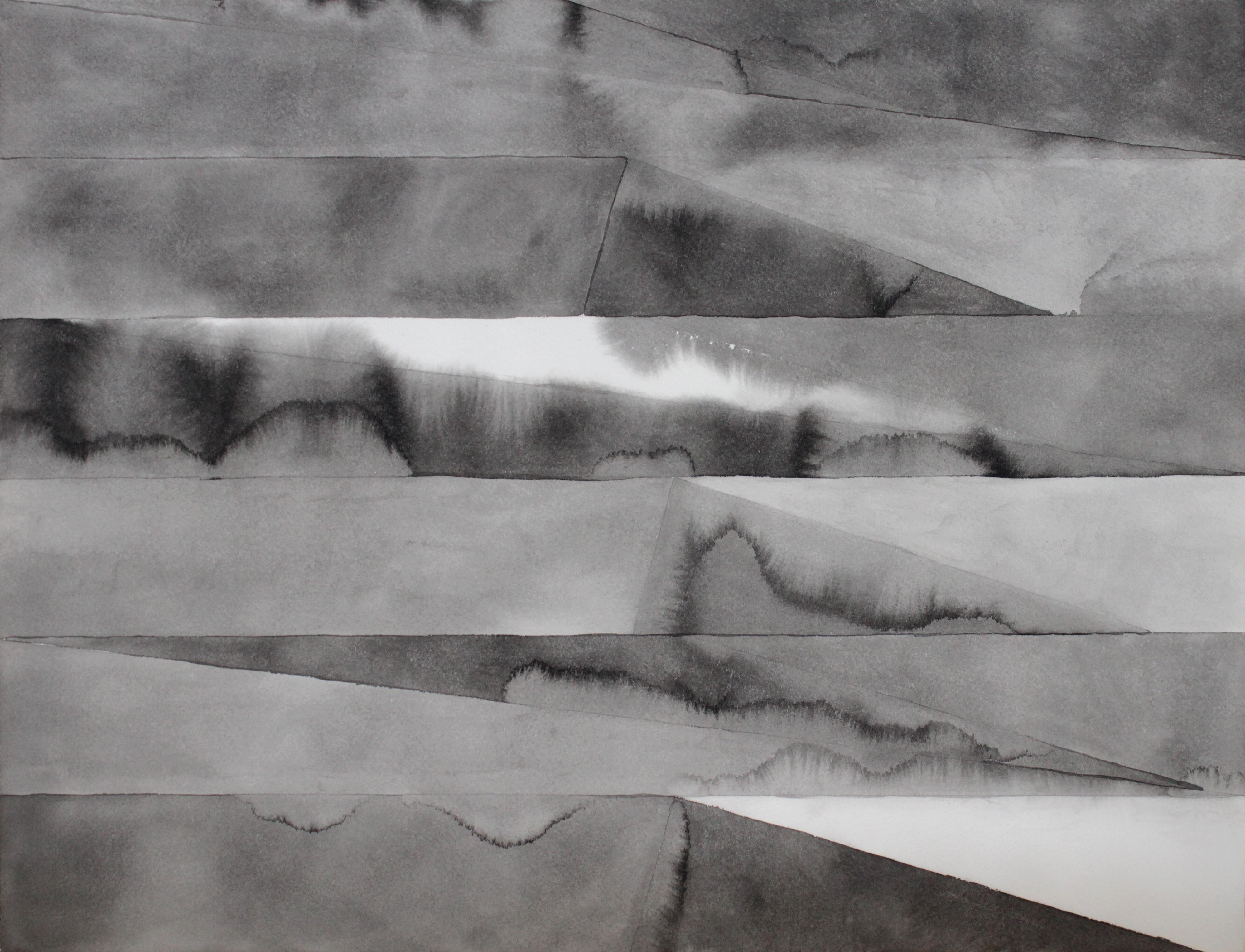 Gloriane Harris Abstract Drawing - Smoke & Fog