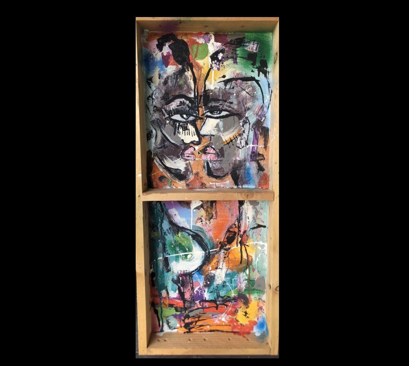 Miles Regis Figurative Painting - Love Box