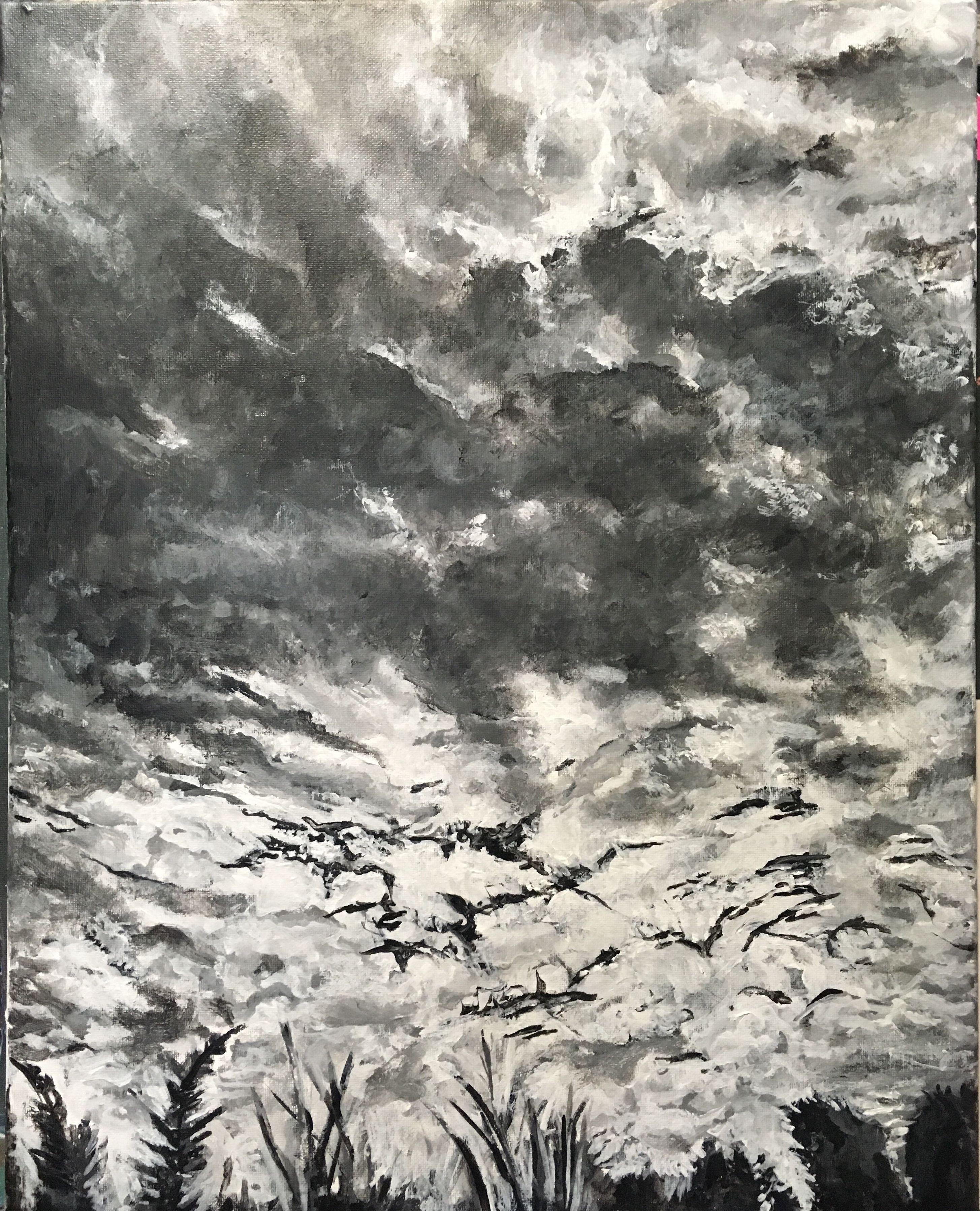 Elizabeth Caputo Abstract Drawing - Storms