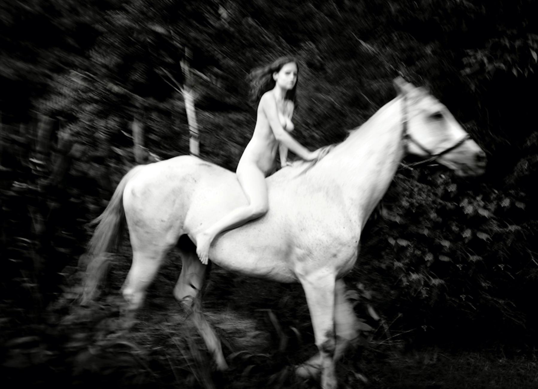 Renée Jacobs Nude Photograph - Carolyn on Horse