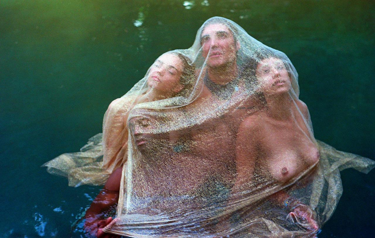 Nude Photograph Sarah Elise Abramson - David LaChapelle dans son arrière-plan