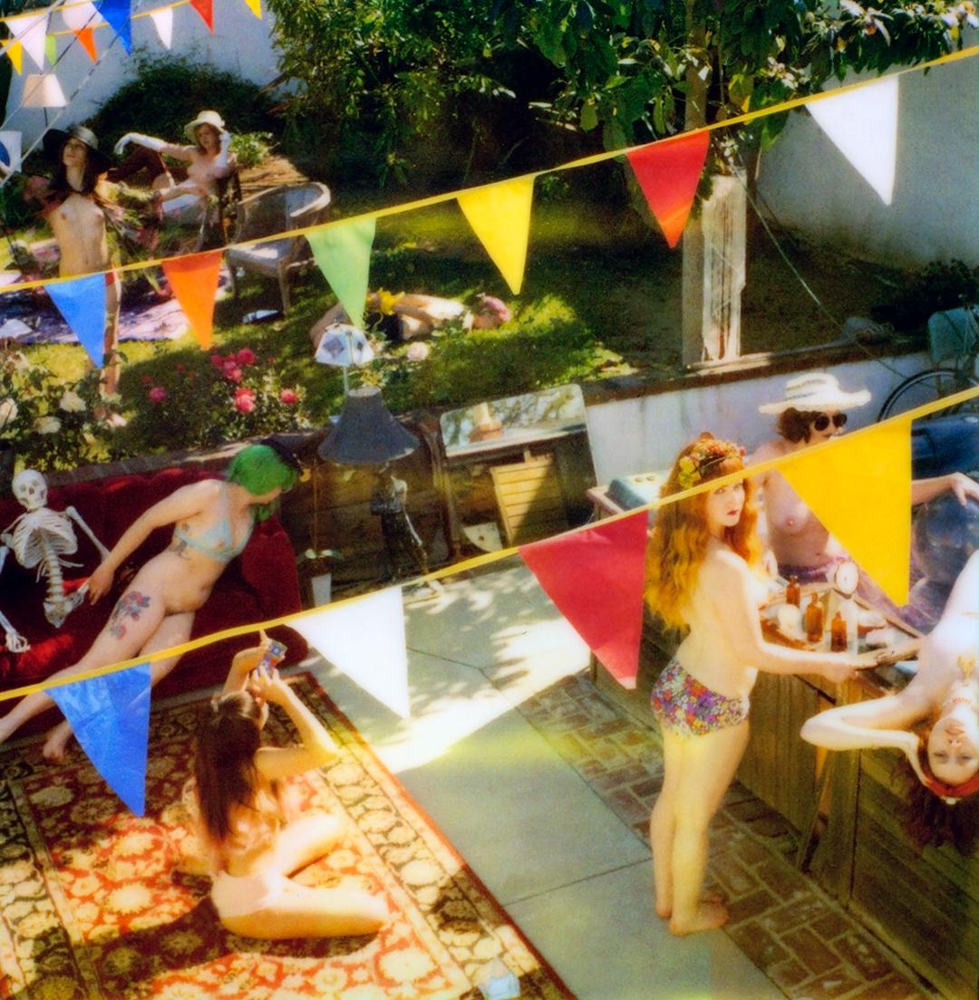 Sarah Elise Abramson Nude Photograph - Backyard Panty Party