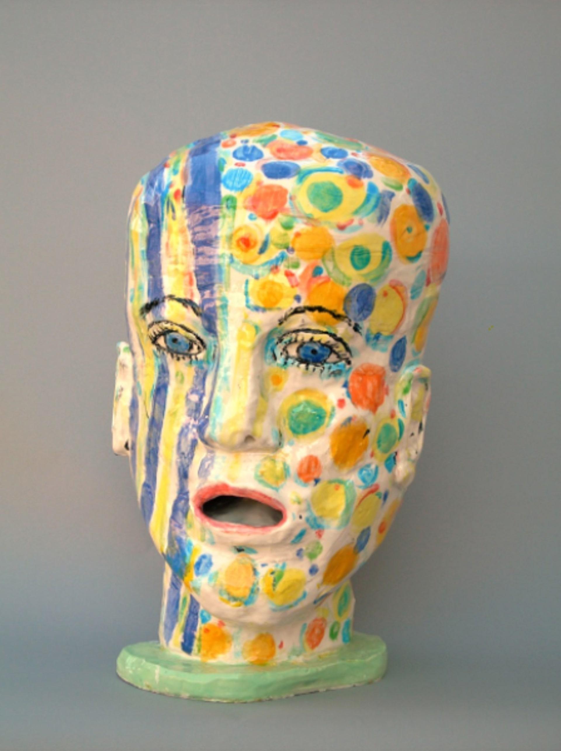 "Patterned Head 3", 2007 - Art by Linda Smith