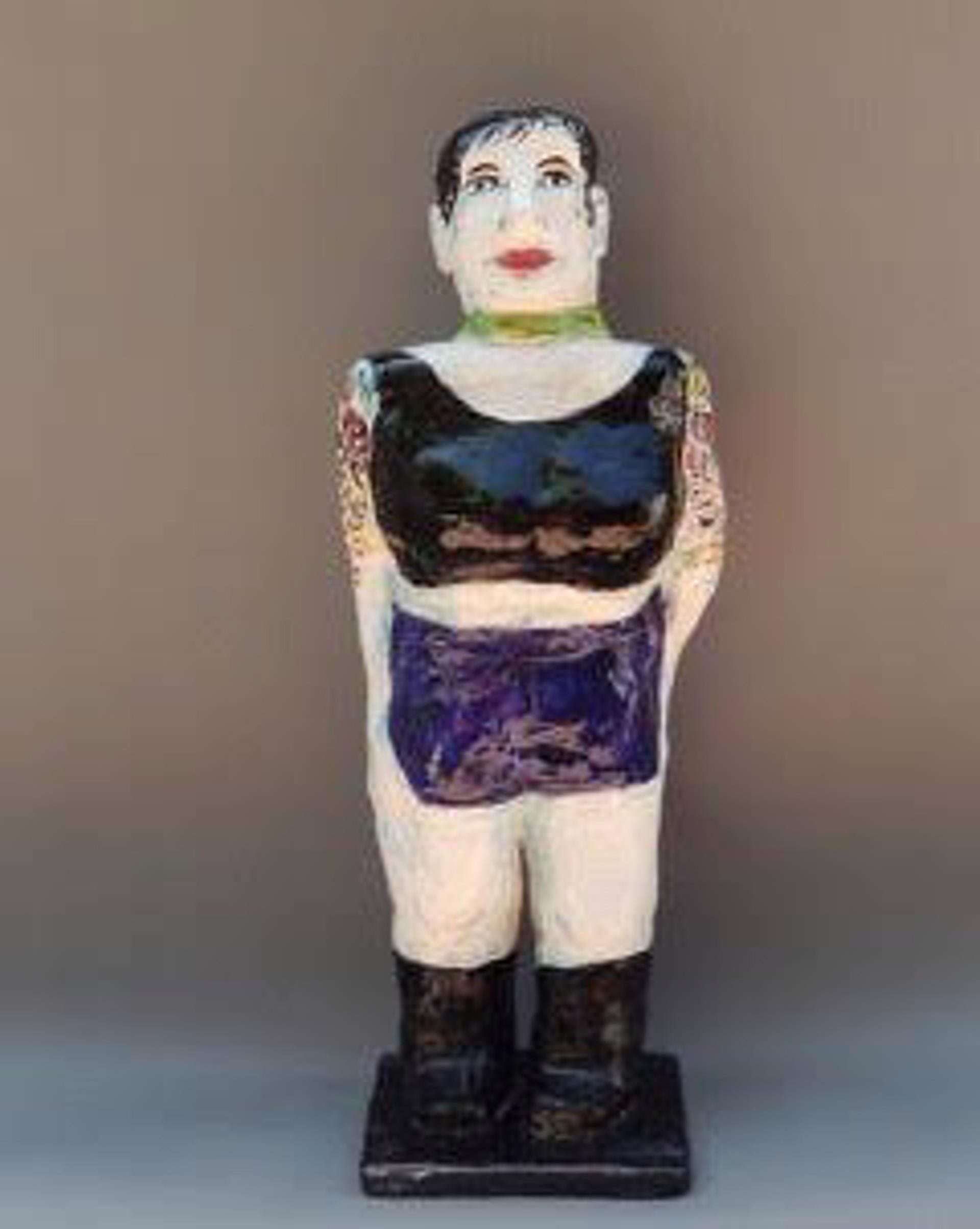 Woman with Tattoos, 2015 - Art by Linda Smith